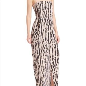 BCBG JESSE LEOPARD DRESS